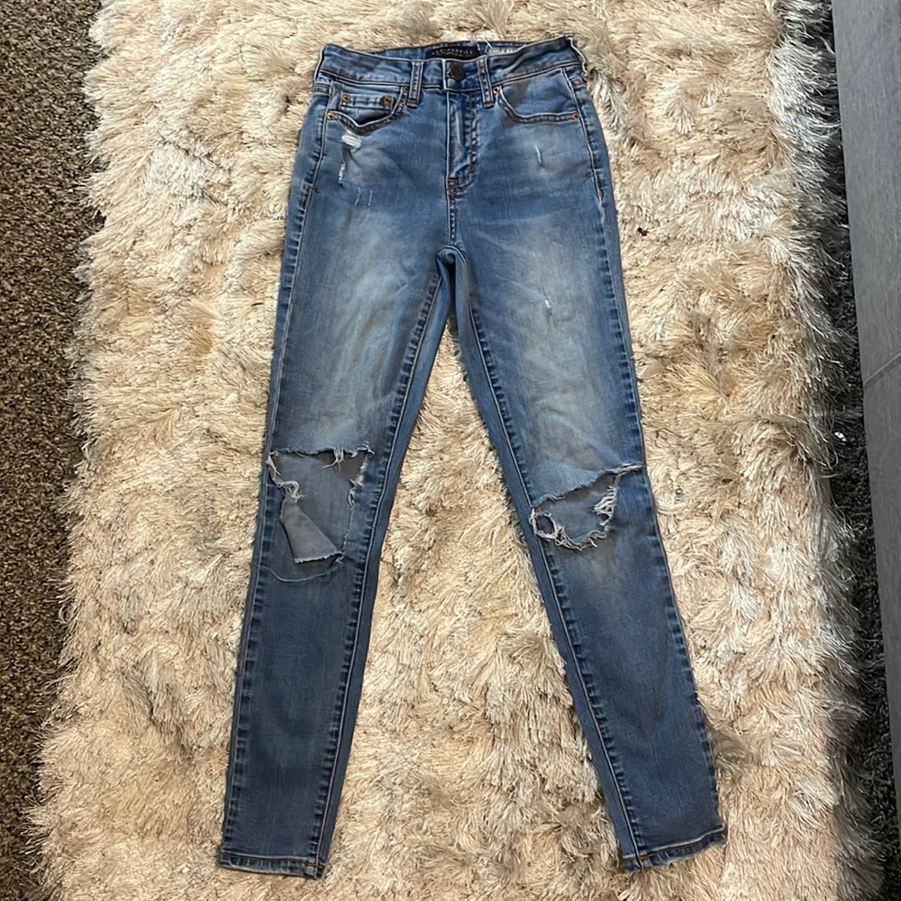 Aeropostale high waisted skinny Jean, Size 000